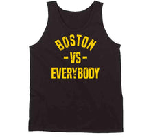 Load image into Gallery viewer, Boston Vs Everybody Hockey Fan Distressed T Shirt - image_015614c4-50ff-4ca7-aeb4-23764f9bd465