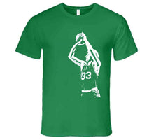 Load image into Gallery viewer, Larry Bird Silhouette Legend Boston Basketball Fan T Shirt - image_01d2dc57-d79a-424e-b868-8511a04153d1