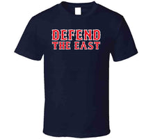 Load image into Gallery viewer, Defend The East Boston Baseball Fan T Shirt - image_020e633c-1448-45fd-b7c9-f0e891920aa4