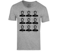 Load image into Gallery viewer, Bill Belichick Moods Of Belichick New England Football Team T Shirt - image_02fac481-e54e-485e-bfa8-7f10ece39f64