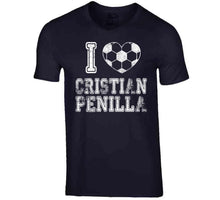 Load image into Gallery viewer, Cristian Penilla I Heart New England Soccer T Shirt - image_037f0f53-c9e1-43e5-b930-8636d7cbedef