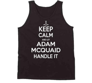 Adam McQuaid Keep Calm Boston Hockey Fan T Shirt - image_040b21e7-a995-4574-b080-b73923878ac0