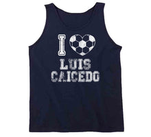 Load image into Gallery viewer, Luis Caicedo I Heart New England Soccer T Shirt - image_0433cb09-24bb-41b7-b728-d6e4a6a8dbb1