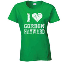 Load image into Gallery viewer, Gordon Hayward I Heart Boston Basketball Fan T Shirt - image_046156e6-103f-4c49-a67a-f87fb76ded16