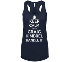 Load image into Gallery viewer, Craig Kimbrel Keep Calm Boston Baseball Fan T Shirt - image_04cf3976-f678-48c8-bfad-9e6da7b2ada2