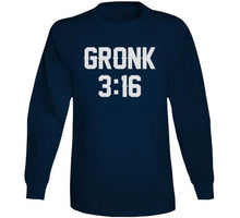 Load image into Gallery viewer, Gronk 316 Rob Gronkowski New England Football Fan T Shirt - image_059d60ec-ea16-4ae1-9d51-c972ab00781d