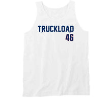 Load image into Gallery viewer, James Develin Truckload 46 Nickname New England Football Fan T Shirt - image_060389ff-2cf0-4d21-9ff9-05ed2c8c8e88