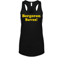 Load image into Gallery viewer, Patrice Bergeron Save Boston Hockey Fan T Shirt - image_0671e66b-0c14-43ee-9a28-de10b5a9589f