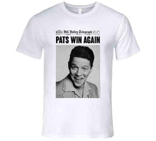 Load image into Gallery viewer, New England Wins Again Biff Back To The Future  Football Fan T Shirt - image_068d4f98-35d4-4b41-8c4f-5d958439854f