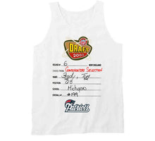 Load image into Gallery viewer, 2000 Tom Brady Draft Card New England Football Fan T Shirt - image_06a9b005-ca86-4935-a47b-44bb3b71df87