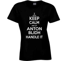 Load image into Gallery viewer, Anton Blidh Keep Calm Boston Hockey Fan T Shirt - image_070665b7-4e9f-4a5e-95ab-cb9a8806fe9b