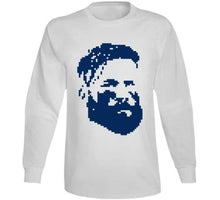 Load image into Gallery viewer, Fear The Beard Julian Edelman New England Football Retro 8 Bit Style T Shirt - image_070aa6c3-17a1-4f2c-a4c1-ffabe4e2fa94
