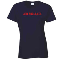 Load image into Gallery viewer, 3rd And Jules Edelman New England Football Fan T Shirt - image_07359471-1c77-4c8d-b81d-52f4186ba80d