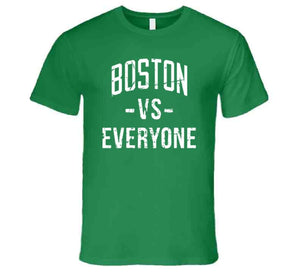 Boston Vs Everyone Boston Basketball Fan Distressed V2 T Shirt - image_074d2ddf-a734-4cf9-9b76-820206c567ee