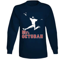 Load image into Gallery viewer, Andrew Benintendi Mr Octobah Boston Baseball Fan T Shirt - image_0794f319-b687-4fcf-baca-72db91d7cba6