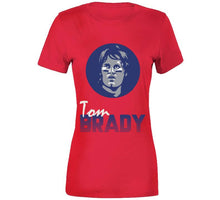 Load image into Gallery viewer, Retro 80s Style Tom Brady New England Football Fan T Shirt - image_07c8ee5f-d457-48a0-b664-f33a385b690f