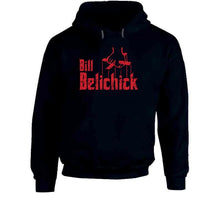 Load image into Gallery viewer, Bill Belichick The GodFather New England Coach Football Fan T Shirt - image_07d5f41d-0e03-4a15-8033-a817e5ab17ac