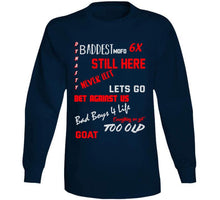 Load image into Gallery viewer, Six Time Champs Tom Brady New England Fan T Shirt - image_08dde91e-c309-4d01-8309-7f55c480bdce