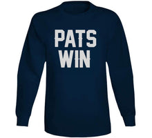 Load image into Gallery viewer, Pats Win New England Football T Shirt - image_0981a812-3c63-4e66-a58b-9c2a5f42d7ce