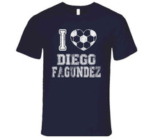 Load image into Gallery viewer, Diego Fagundez I Heart New England Soccer T Shirt - image_09f15a5d-8212-4481-8680-327c703f87f1
