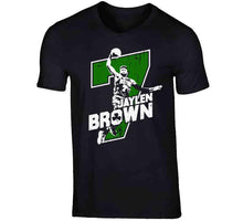 Load image into Gallery viewer, Jaylen Brown 7 Boston Basketball Fan T Shirt - image_0a4c6a38-3bd5-474e-ba37-a04ed0d4d179