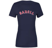 Load image into Gallery viewer, Boston Faithful Garcia Baseball Fan Distressed Navy T Shirt - image_0aca94a7-15dc-4f70-ab35-96b4850e1e5e