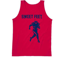 Load image into Gallery viewer, James White Sweet Feet New England Football Fan T Shirt - image_0b764267-b682-457c-85e5-d5eff6231e07