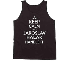Load image into Gallery viewer, Jaroslav Halak Keep Calm Boston Hockey Fan T Shirt - image_0bb34582-5282-4d23-9c58-512091ca63ed
