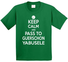 Load image into Gallery viewer, Guerschon Yabusele Keep Calm Boston Basketball Fan T Shirt - image_0d528f33-4381-46fd-8f0b-f672064f18f9