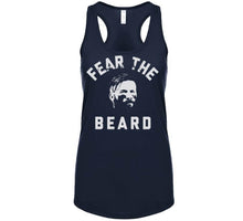 Load image into Gallery viewer, Julian Edelman Fear The Beard New England Football Fan T Shirt - image_0da957eb-be5c-407d-8b25-e7413270872b