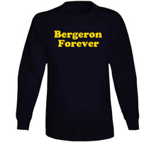 Load image into Gallery viewer, Patrice Bergeron Forever Boston Hockey Fan T Shirt - image_0dcf3014-2956-4b07-ba6c-e3faa49f5b19