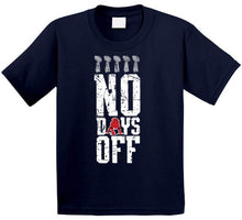 Load image into Gallery viewer, Bill Belichick No Days Off Champion Distressed New England Football Fan T Shirt - image_100434ff-acbf-411f-82bd-6acc1a4b9ef7