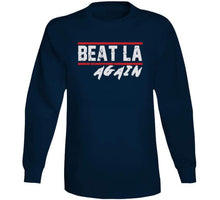 Load image into Gallery viewer, Beat LA Again New England Football Fan Distressed T Shirt - image_1095a4f6-e017-4415-8bd7-a6b68ece773a