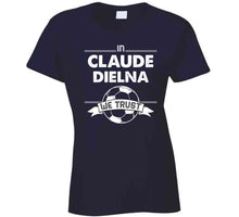 Load image into Gallery viewer, Claude Dielna We Trust New England Soccer T Shirt - image_109c07b0-a18d-4168-92c4-ac92c86efecd