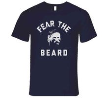 Load image into Gallery viewer, Julian Edelman Fear The Beard New England Football Fan T Shirt - image_11a8d4c9-a7b8-4214-b93b-d61d22311530