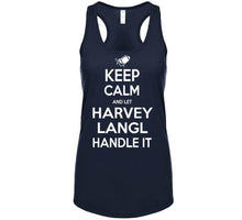 Load image into Gallery viewer, Harvey Langl Keep Calm New England Football Fan T Shirt - image_11dc52e2-5cdd-4644-861b-8224b94edaa3