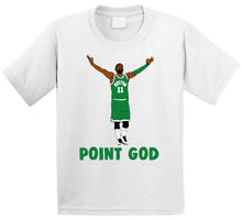 Load image into Gallery viewer, Kyrie Irving Point God Boston Basketball Fan T Shirt - image_1218c5bf-2e50-4b16-94f5-0dab39fd6b27
