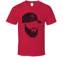 Load image into Gallery viewer, Dustin Pedroia Head Silhouette Boston Baseball Distressed T Shirt - image_13c1513f-fca7-4da4-9b54-8bde668870c2
