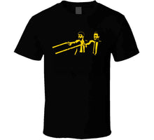 Load image into Gallery viewer, Patrice Bergeron Brad Marchand Pulp Fiction Parody Boston Hockey Fan T Shirt - image_1419c421-242c-4893-b1fd-577bd574f7e1