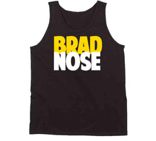 Load image into Gallery viewer, Brad Marchand Brad Knows Nose Boston Hockey Fan T Shirt - image_14a5860f-04e1-49ea-800e-517c78be2a41