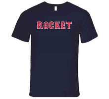 Load image into Gallery viewer, Roger Clemens Rocket Hall of Fame Boston Baseball Fan T Shirt - image_1696314d-f646-4991-9c7a-af0cc72daaa0