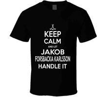 Load image into Gallery viewer, Jakob Forsbacka Karlsson Keep Calm Boston Hockey Fan T Shirt - image_16bdc660-de6b-450b-b409-56beb644b67a