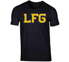 Load image into Gallery viewer, Let's Go LFG Boston Hockey Fan T Shirt - image_182c544e-b042-4490-8c87-b25ebd0237d9