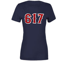 Load image into Gallery viewer, Boston Champs 617 Area Code Boston Baseball Fan T Shirt - image_1a3e6785-1164-4c05-8adf-8794b0bbb883