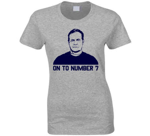 Bill Belichick On to Number 7 New England Football Fan T Shirt - image_1aea3555-6c59-4976-a88a-9d21b25ff4f5