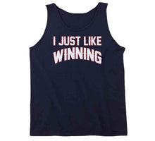 Load image into Gallery viewer, I Just Like Winning New England Football T Shirt - image_1b876aef-cd50-4a50-a8c4-8195dae57e07