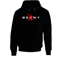 Load image into Gallery viewer, Air Benny Andrew Benintendi Silhouette Boston Baseball Fan Black T Shirt - image_1cfd51e2-75c8-4a26-82a7-c67bbd1f61ad