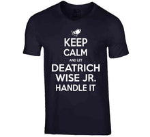 Load image into Gallery viewer, Deatrich Wise Jr Keep Calm New England Football Fan T Shirt - image_1d1b9893-f314-4830-bebe-5e95dd181a0d