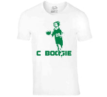 Load image into Gallery viewer, Carsen Edwards C Boogie Boston Basketball Fan v2 T Shirt - image_1dea3ee6-7697-4388-baeb-e6c00b73503c