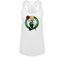 Load image into Gallery viewer, Larry Bird Boston The Logo Boston Basketball Fan T Shirt - image_1e317d36-1799-43f9-8620-433108d83fa7